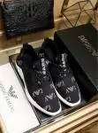 armani luxe footwear pour hommes printed fabric